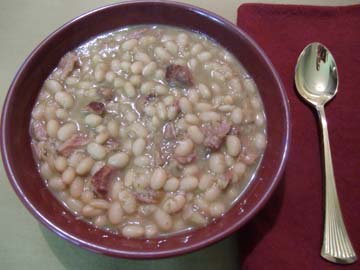 Navy Beans and Ham Hocks Gluten-free Navy Beans and Ham Hocks